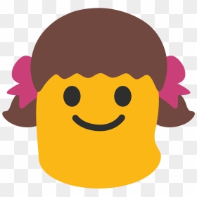 Android Girl Emoji Png , Png Download - Girl Emoji Android, Transparent Png - girl emoji png