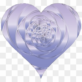 Blue,purple,heart - Heart, HD Png Download - purple heart png