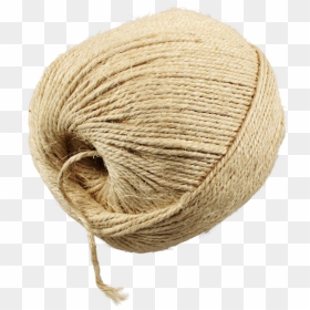 Twine, Sisal, 3 Strands - Wool, HD Png Download - twine png