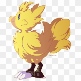 Final Fantasy , Png Download - Chicken Video Game Character, Transparent Png - chocobo png