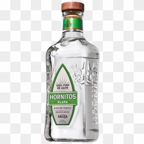 Transparent Tequila Bottle Png - Hornitos Tequila Plata, Png Download - tequila bottle png