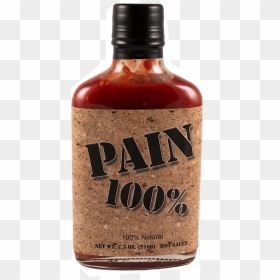 Pain Is Good Pain 100% Hot Sauce - Hot Sauce Png 100 Pain, Transparent Png - hot sauce png