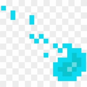 Pixel Art Fire Ball, HD Png Download - blue fireball png