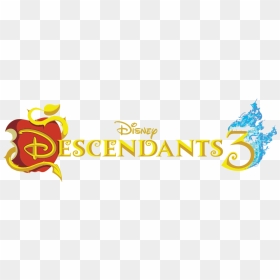 Descendants - Disney Descendants 3 Logo, HD Png Download - descendants png