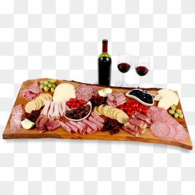 Presentation Platter With Display Food Canadian Cheese - Presentation Cheese Board Platter, HD Png Download - pepperoni png
