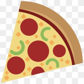 Transparent Twin Emoji Png - Clip Art Pizza Slice Png, Png Download - pizza emoji png