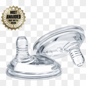 Ultra Nipple Product Only Twin Pack - Baby Bottle Nipples Colic, HD Png Download - nipple png