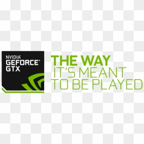 Nvidia The Way It's Meant To Be Played, HD Png Download - nvidia logo png