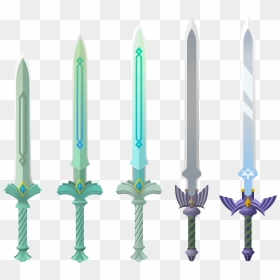 The Evolution Of The Master Sword In Skyward Sword - Goddess Sword Skyward Sword, HD Png Download - master sword png