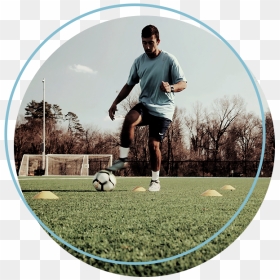Guided-curriculum - Kick Up A Soccer Ball, HD Png Download - soccer player png
