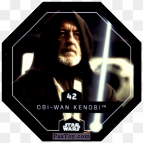 Карточка, Фишка / Pog / Cap / Tazo - Obi Wan Kenobi Clit, HD Png Download - obi wan png