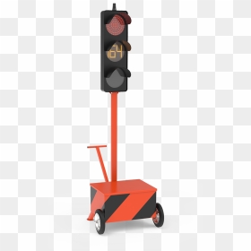 Portable Traffic Lights With Radio Frequency Link Communication - Traffic Light, HD Png Download - traffic light png