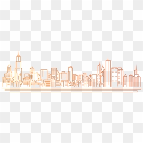 Clipart Of Kansas City Skyline, HD Png Download - atlanta skyline png