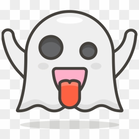 Svg Ghost, HD Png Download - ghost emoji png
