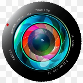 Camera Lens Png Free Image - Transparent Background Camera Lens Png, Png Download - camera lense png