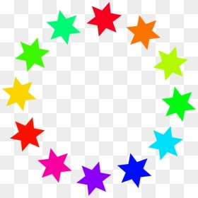 Stars In Circle Png , Png Download - 4th Of July Monogram Svg, Transparent Png - circle of stars png