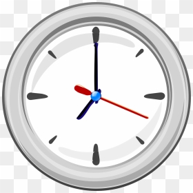 Wall Clock Clipart Png, Transparent Png - clock hands png