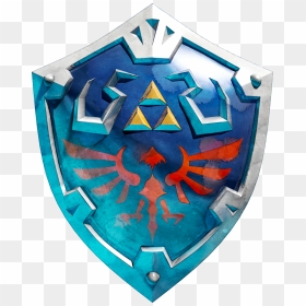 Hyrule Shield And Sword - Master Sword And Shield Botw, HD Png Download - master sword png