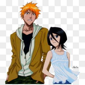 Bleach Ichigo And Rukia Png - Ichigo Kurosaki, Transparent Png - ichigo png