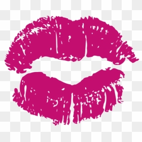 Kiss Mark - Transparent Png Pink Kiss Clipart, Png Download - kiss mark png