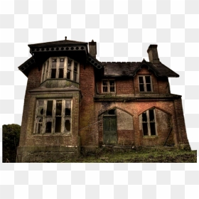 Haunted House Png , Png Download - Creepy Haunted House Png, Transparent Png - haunted house png