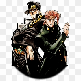 Jotaro Kujo And Noriaki Kakyoin, HD Png Download - vhv