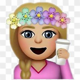 Emoji Girl Png - New Blonde Girl Emoji, Transparent Png - girl emoji png
