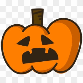 Jack O Lantern Halloween Pumpkin Clip Art - Pumpkin Head Clip Art Transparent, HD Png Download - jackolantern png