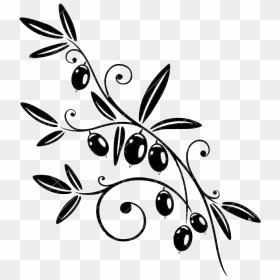 Olive Branch Vector Png Clipart , Png Download - Transparent Background Olive Branches Clip Art, Png Download - olive branch png