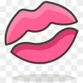 Kiss, HD Png Download - kiss mark png