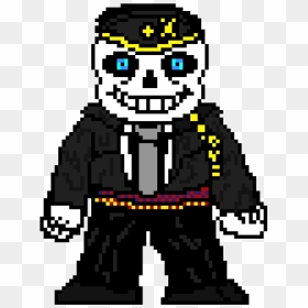 Transparent Jotaro Png - Sans Black And White, Png Download - jotaro png