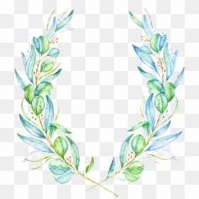 Watercolor Olive Branch Png Freeuse Stock - Watercolor Painting Leaves And Flowers, Transparent Png - olive branch png