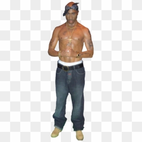 Tupac Shakur Transparent Image - Tupac Shakur Full Body, HD Png Download - tupac png