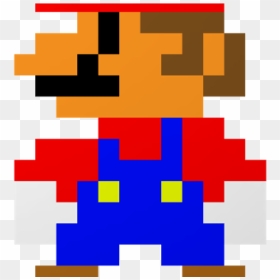Papercraft 8 Bit Mario , Png Download - Mario 8 Bit Png, Transparent Png - 8 bit mario png
