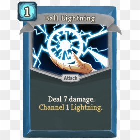 Slay The Spire Wiki - Slay The Spire Card, HD Png Download - lightning effect png