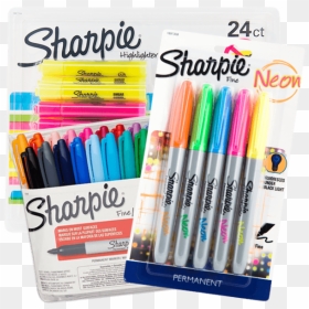 Sharpie Free School Supplies, Craft Supplies, Freebies - Sharpie, HD Png Download - sharpie png