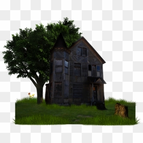 Share This Image - Png Haunted House, Transparent Png - haunted house png