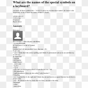 Document, HD Png Download - slash mark png