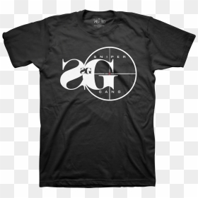 Sniper Gang Logo Png - Sniper Gang Shirt, Transparent Png - kodak black png