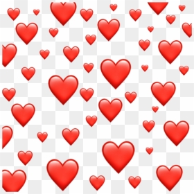 #emoji #red #heart #hearts #redheart #redhearts #tumblr - Blue And Purple Hearts, HD Png Download - broken heart emoji png