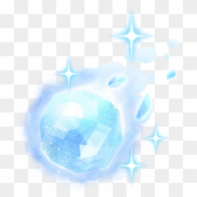 Ice Ball Super Mario, HD Png Download - blue fireball png