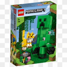 Lego Minecraft, HD Png Download - minecraft creeper png