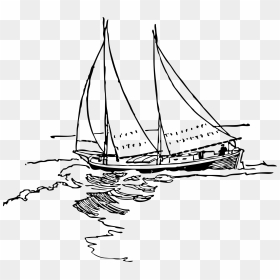 Schooner-rigged Sharpie Clip Arts - Great Horn Spoon Lady Wilma Drawing, HD Png Download - sharpie png