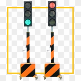 Portable Traffic Light Dc, HD Png Download - traffic light png