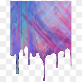 Dripping Paint Holographic Drippingpaint Glitcheffect - Art Paint Dripping Effect, HD Png Download - dripping paint png