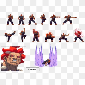 Akuma Sprite Pictures To Pin On Pinterest - Akuma Sprite, HD Png Download - akuma png