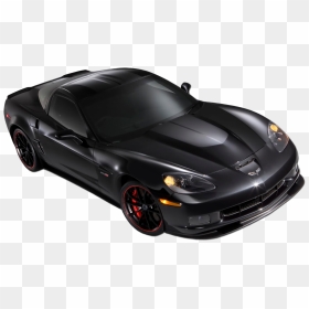 Black Corvette Car Png Clipart - Chevrolet Corvette, Transparent Png - corvette png