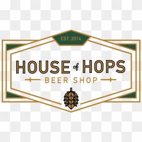 House Of Hops Logo - House Of Hops Raleigh, HD Png Download - hops png