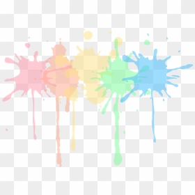 Rainbow Paint Paintslatter Dripping Splatter Freetoedit - Rainbow Paint Png, Transparent Png - dripping paint png