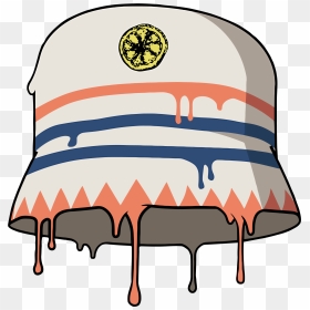 The Stone Roses Reni Dripping Paint Bucket Hat Design - Stone Roses Logo Png, Transparent Png - dripping paint png